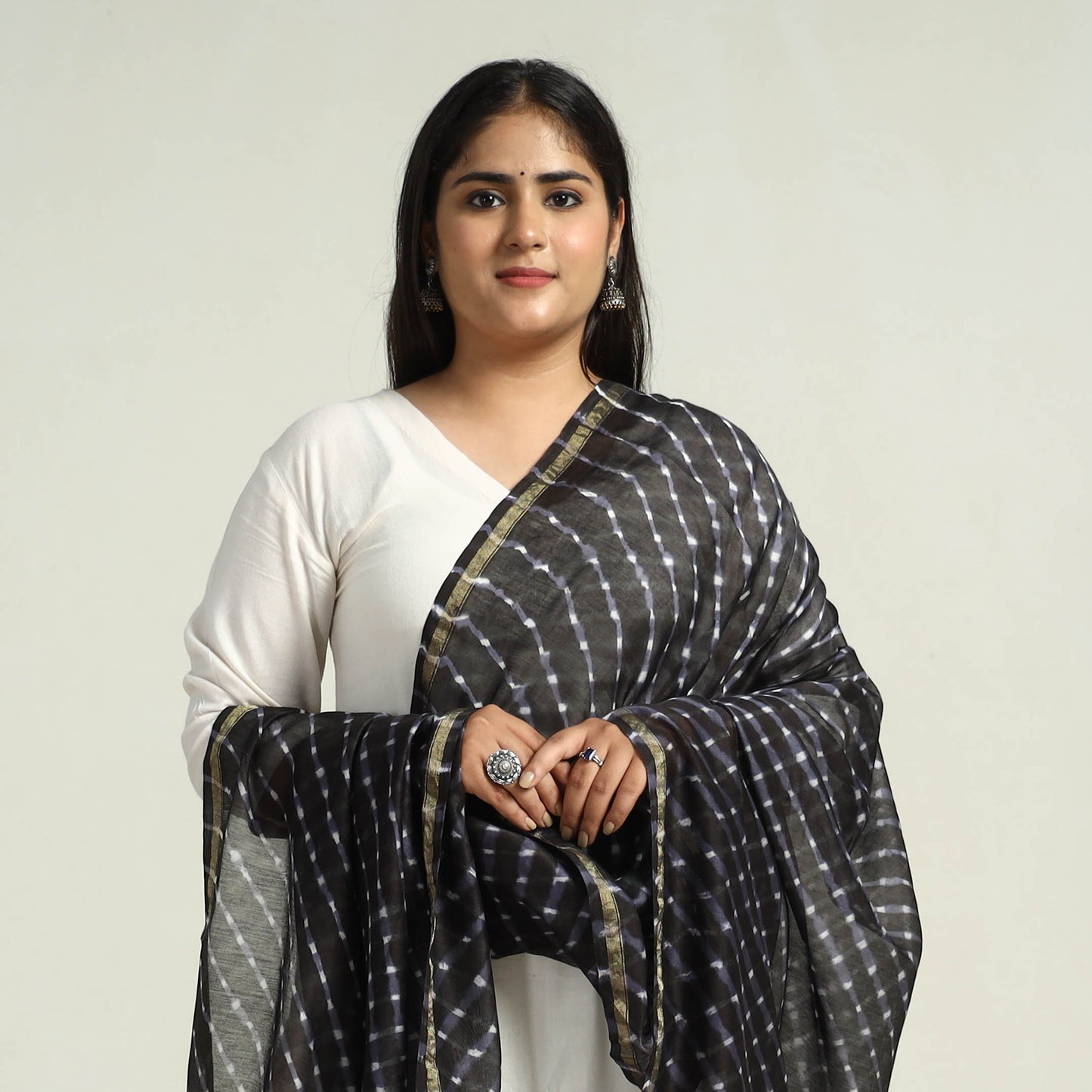 Leheriya Silk Dupatta