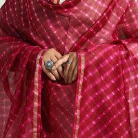 Leheriya Silk Dupatta