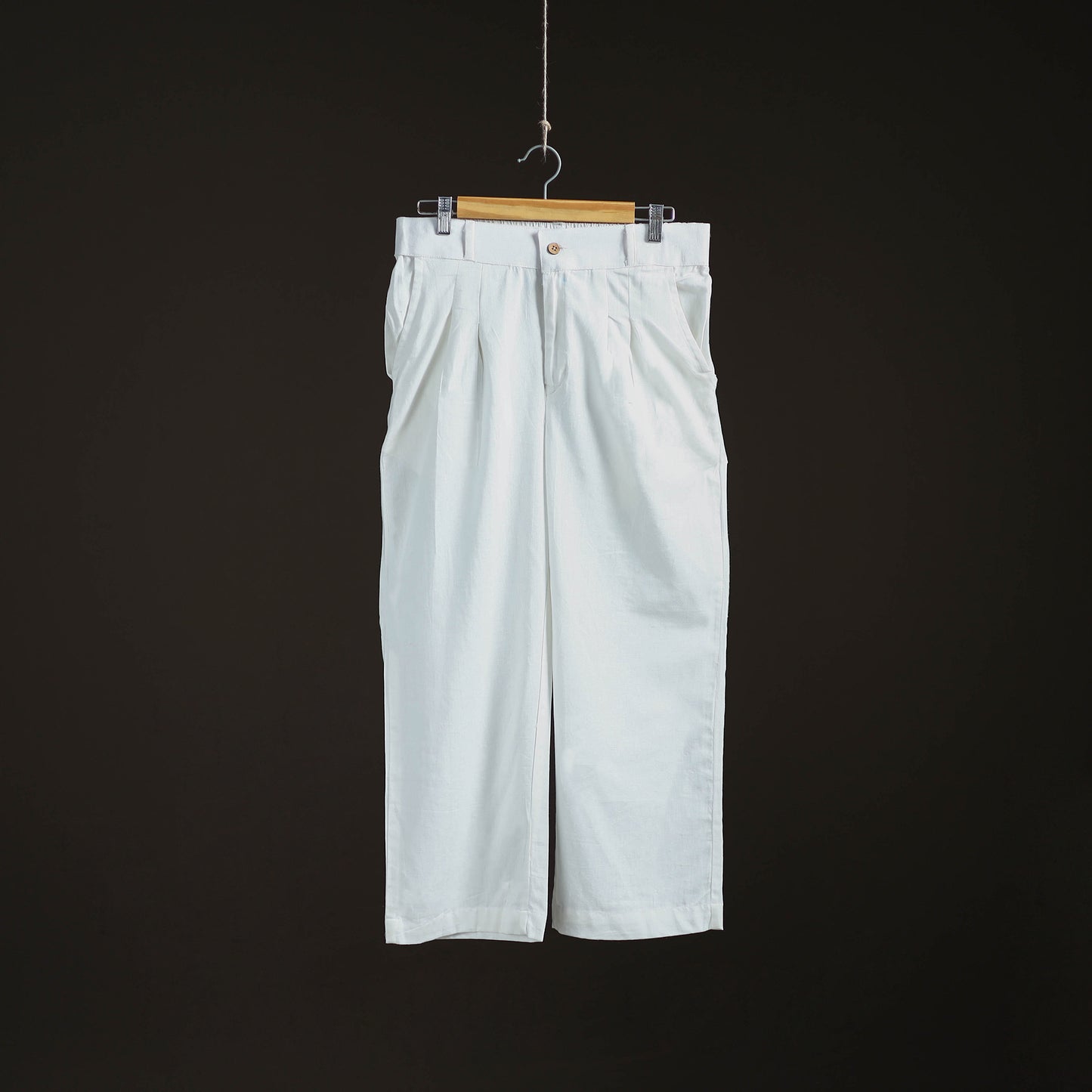 Flex Cotton Elasticated Plain Pant for Women 08