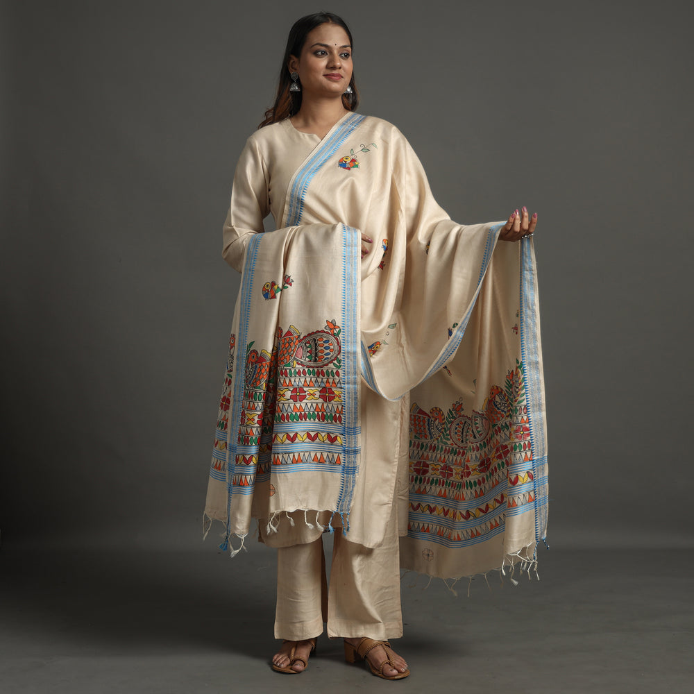 Madhubani Dupatta
