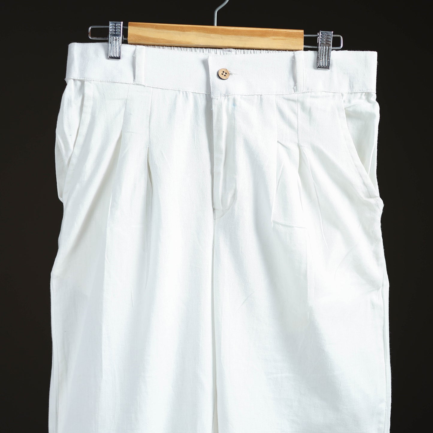 Flex Cotton Elasticated Plain Pant for Women 08
