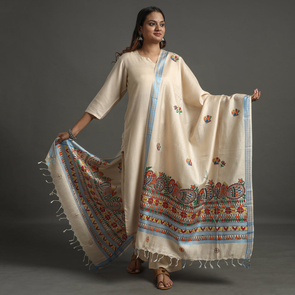 Madhubani Dupatta
