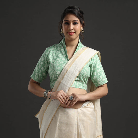 Banarasi Stitched Blouse