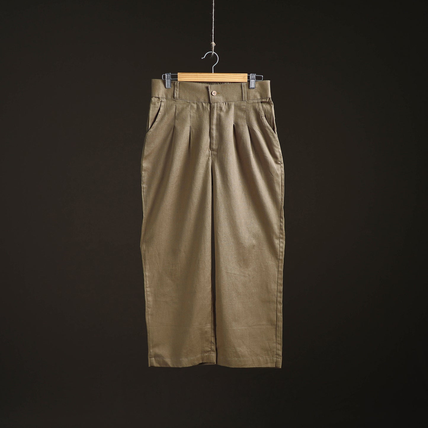 Flex Cotton Elasticated Plain Pant for Women 07