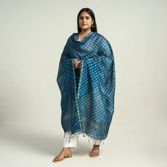 Leheriya Silk Dupatta