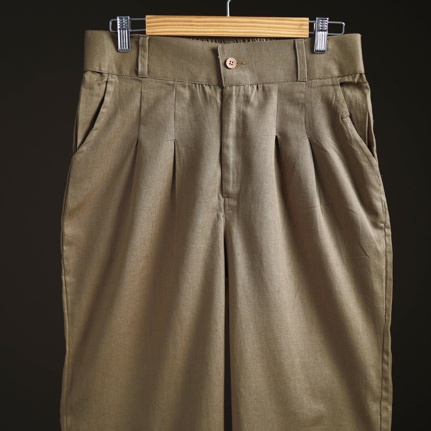 Flex Cotton Elasticated Plain Pant for Women 07