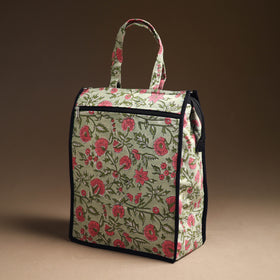 Green Handcrafted Cotton Shopping Bag 08