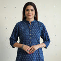 Buy Akola Block Printed Cotton Long Straight Kurta Online l iTokri.com