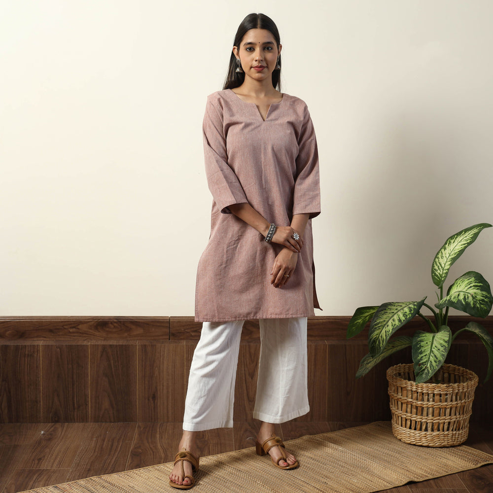 Cotton Straight Short Kurta
