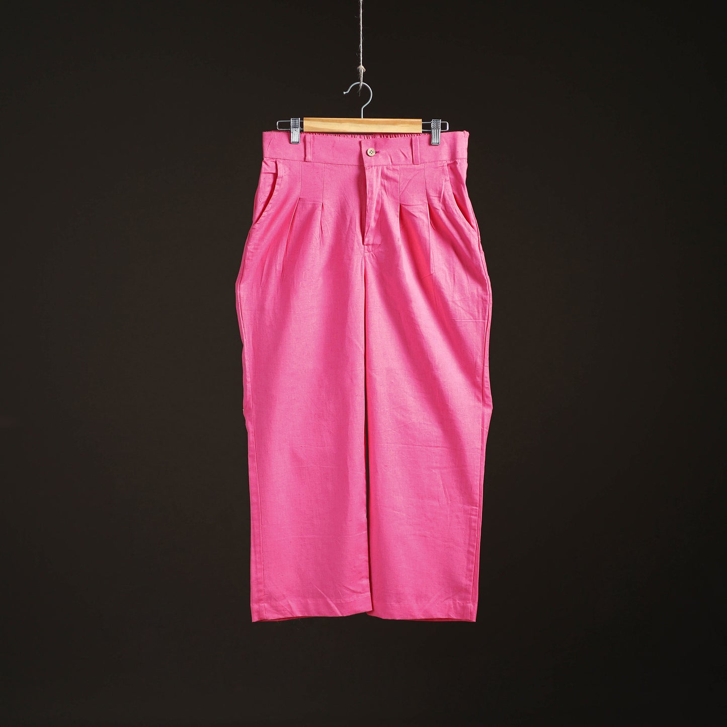 Flex Cotton Elasticated Plain Pant for Women 06