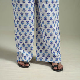 Sanganeri Floral Printed Cotton Night Suit for Women 06