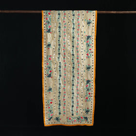 Ranihati Chanderi Silk Hand Embroidered Stole 07