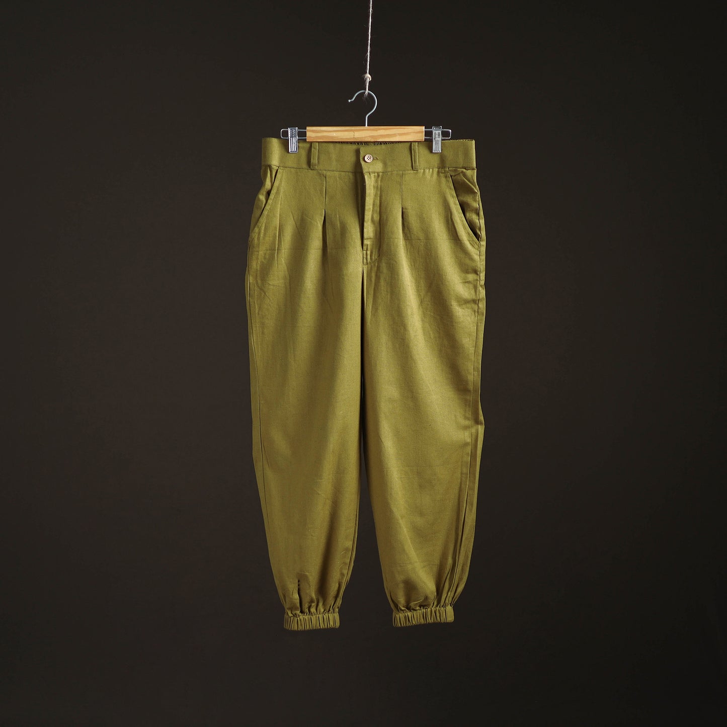 Flex Cotton Elasticated Plain Pant for Women 11