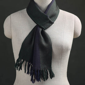 Multicolor - Kumaun Handwoven Pure Merino Wool Scarf 177