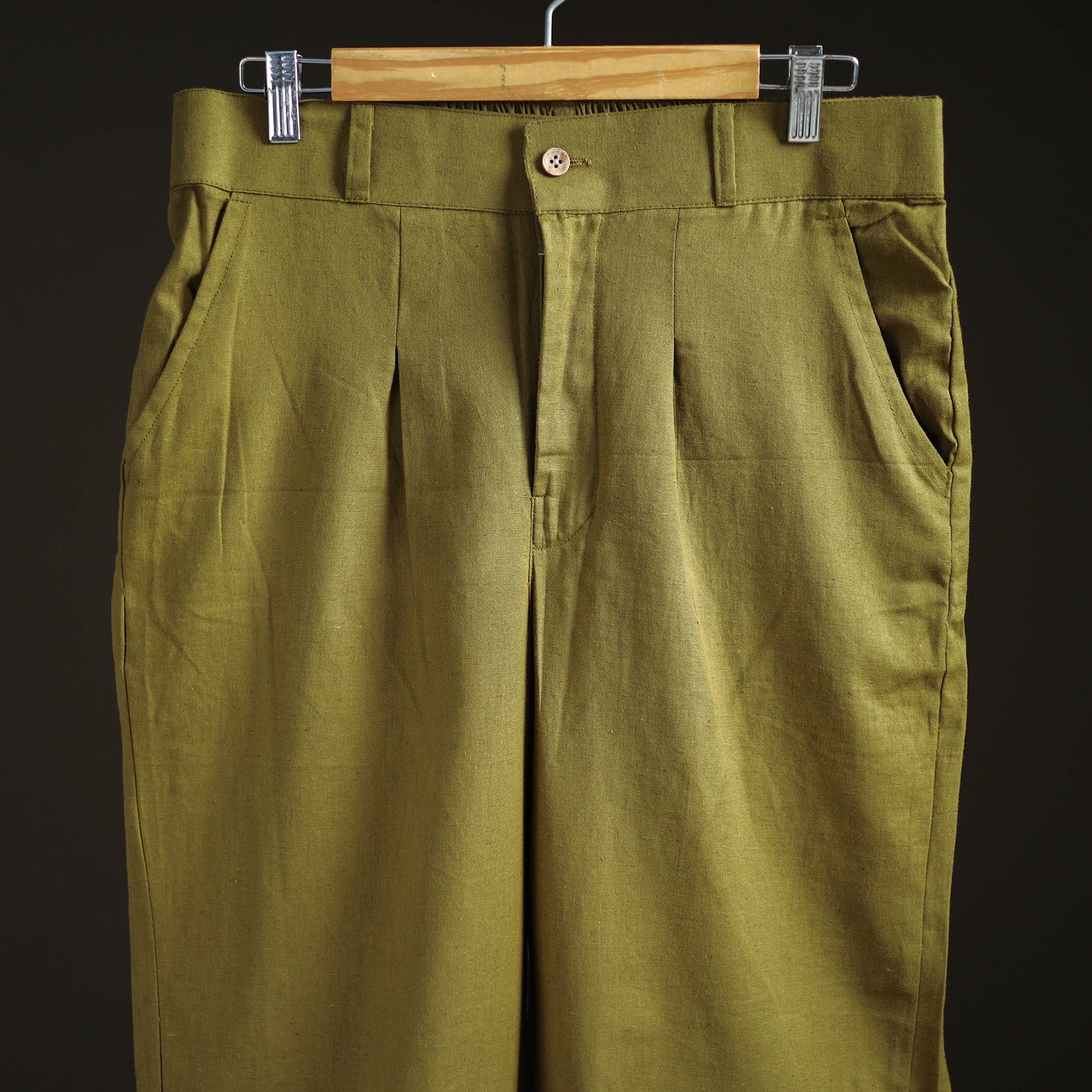 Flex Cotton Elasticated Plain Pant for Women 11