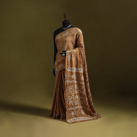 Kutch Tie-Dye Pure Cotton Bandhani Saree 34