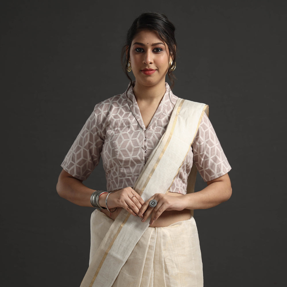 Banarasi Silk Stitched Blouse