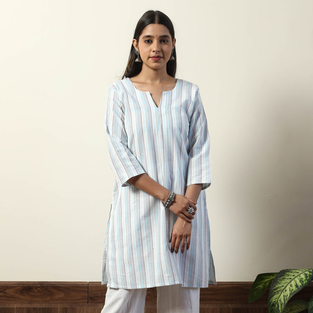 Cotton Straight Short Kurta