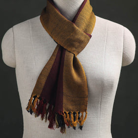 Multicolor - Kumaun Handwoven Pure Merino Wool Scarf 183