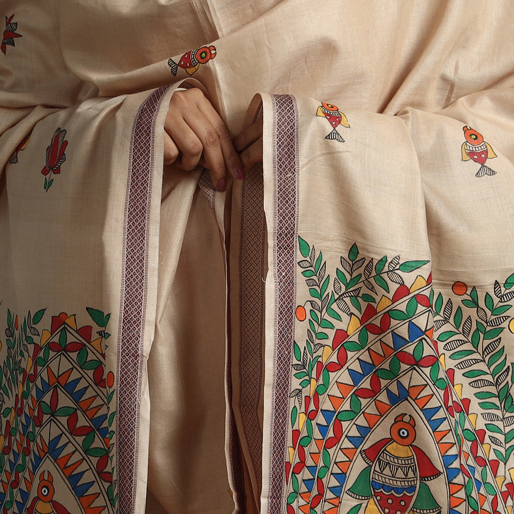 Madhubani Dupatta
