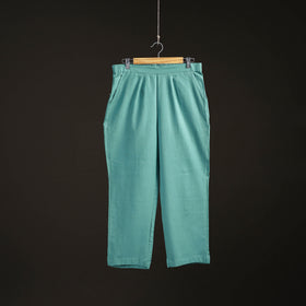 Flex Cotton Elasticated Plain Pant for Women 01