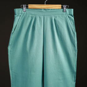 Flex Cotton Elasticated Plain Pant for Women 01
