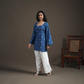 Jacquard Cotton Short Kurta for Women 33