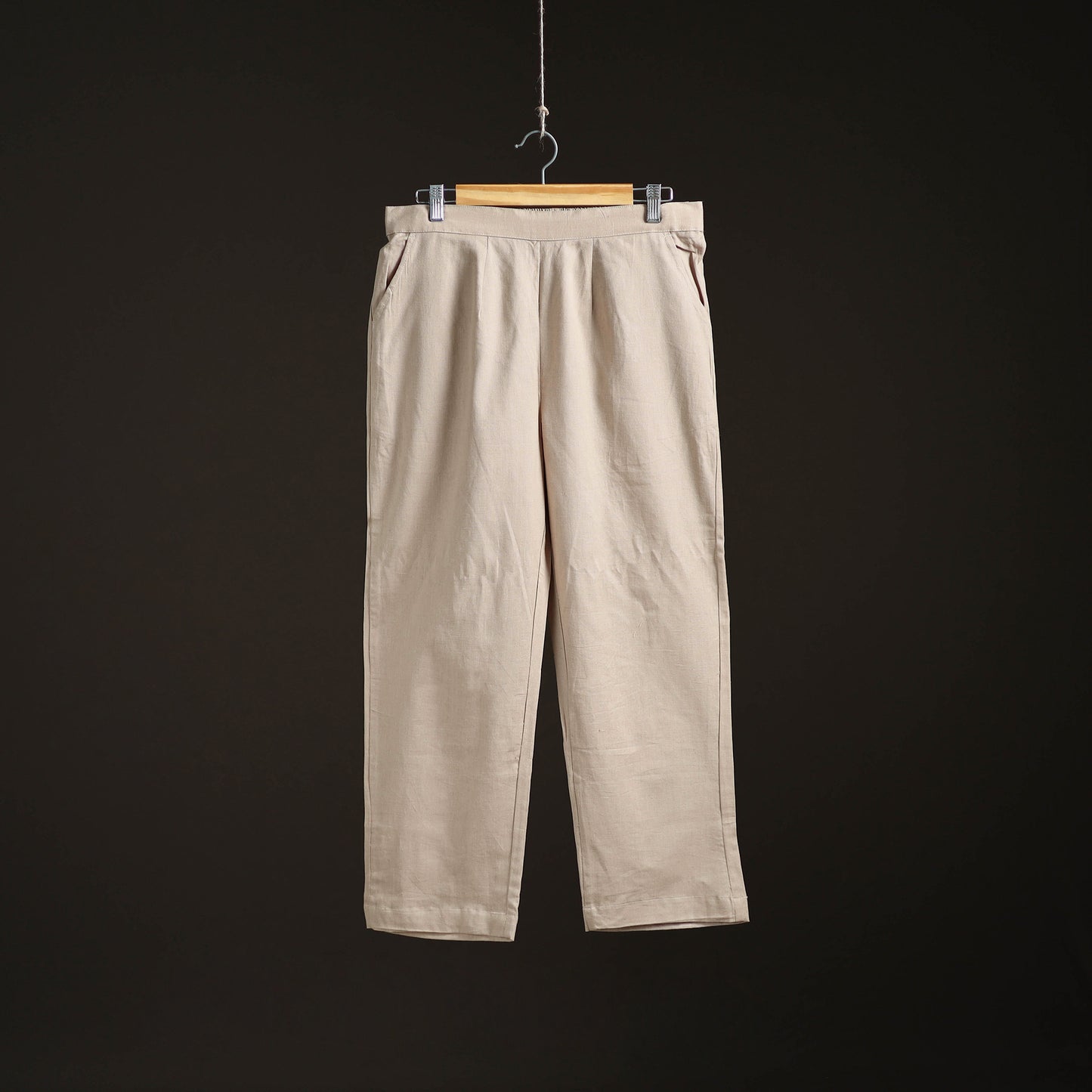 Flex Cotton Elasticated Plain Pant for Women 04
