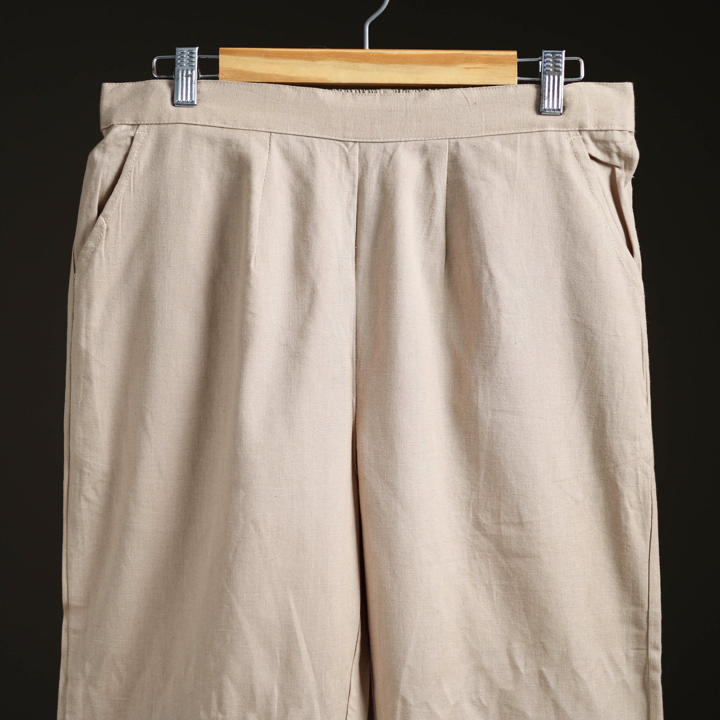 Flex Cotton Elasticated Plain Pant for Women 04