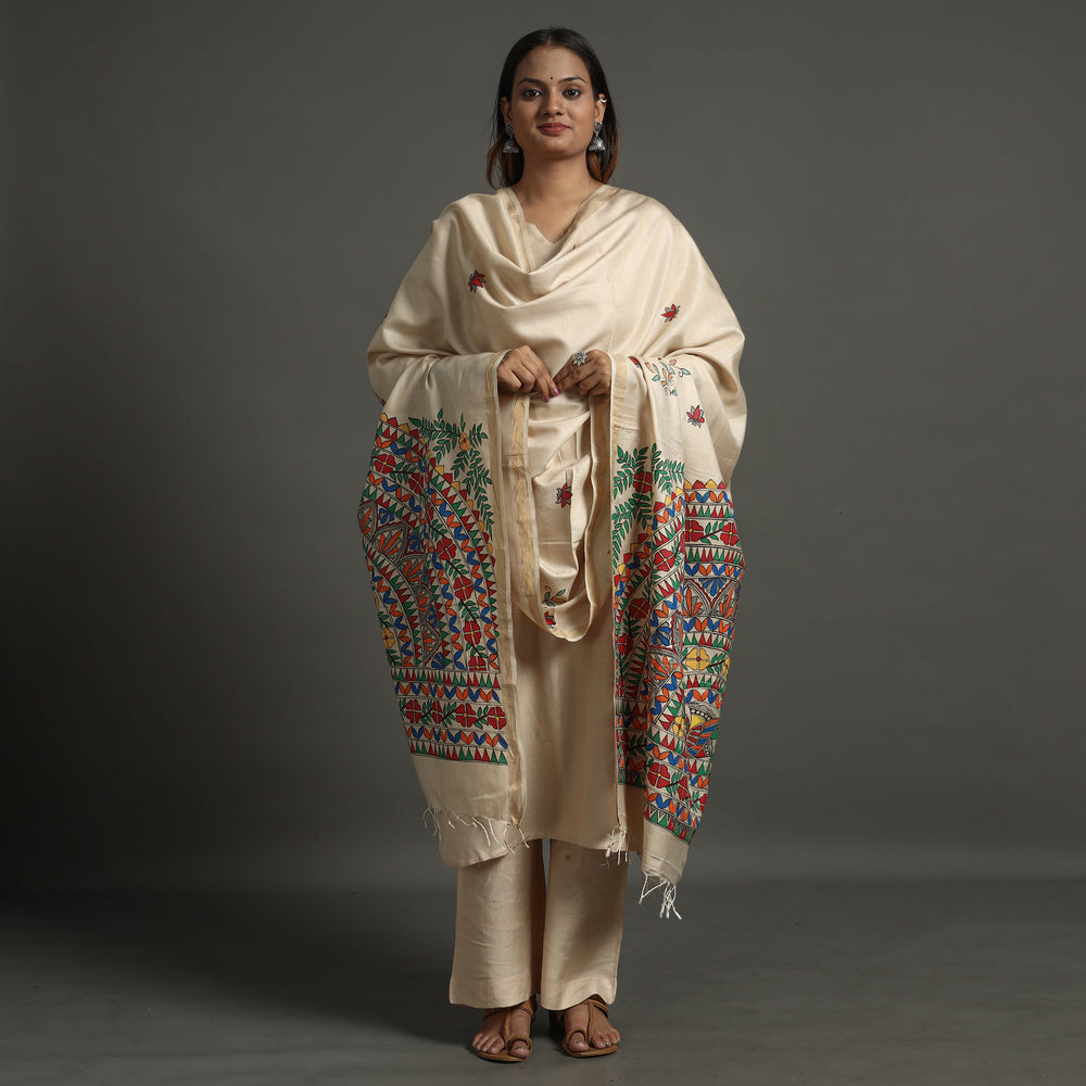 Madhubani Dupatta
