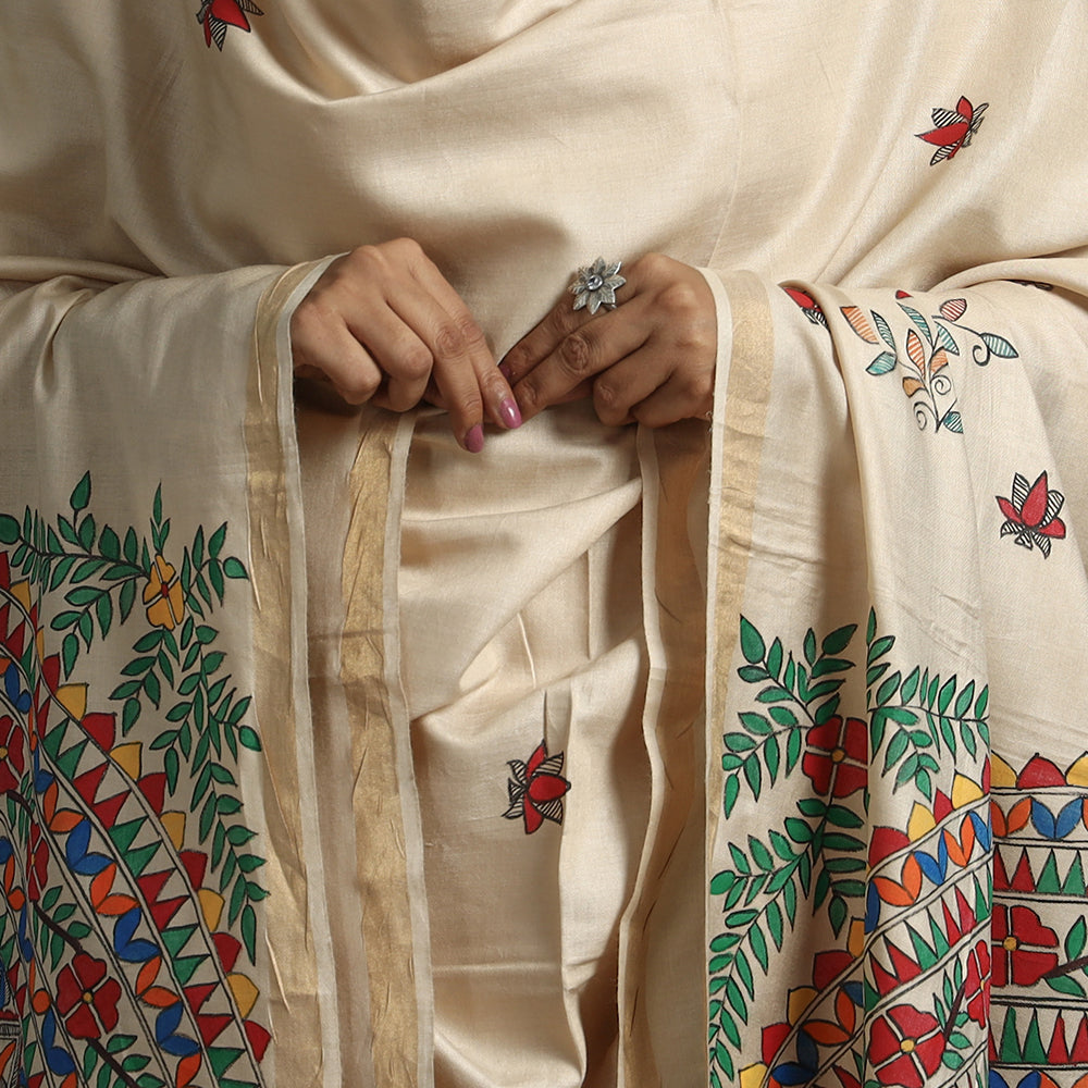 Madhubani Dupatta
