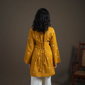 Jacquard Cotton Short Kurta for Women 35