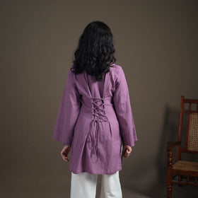 Jacquard Cotton Short Kurta for Women 34