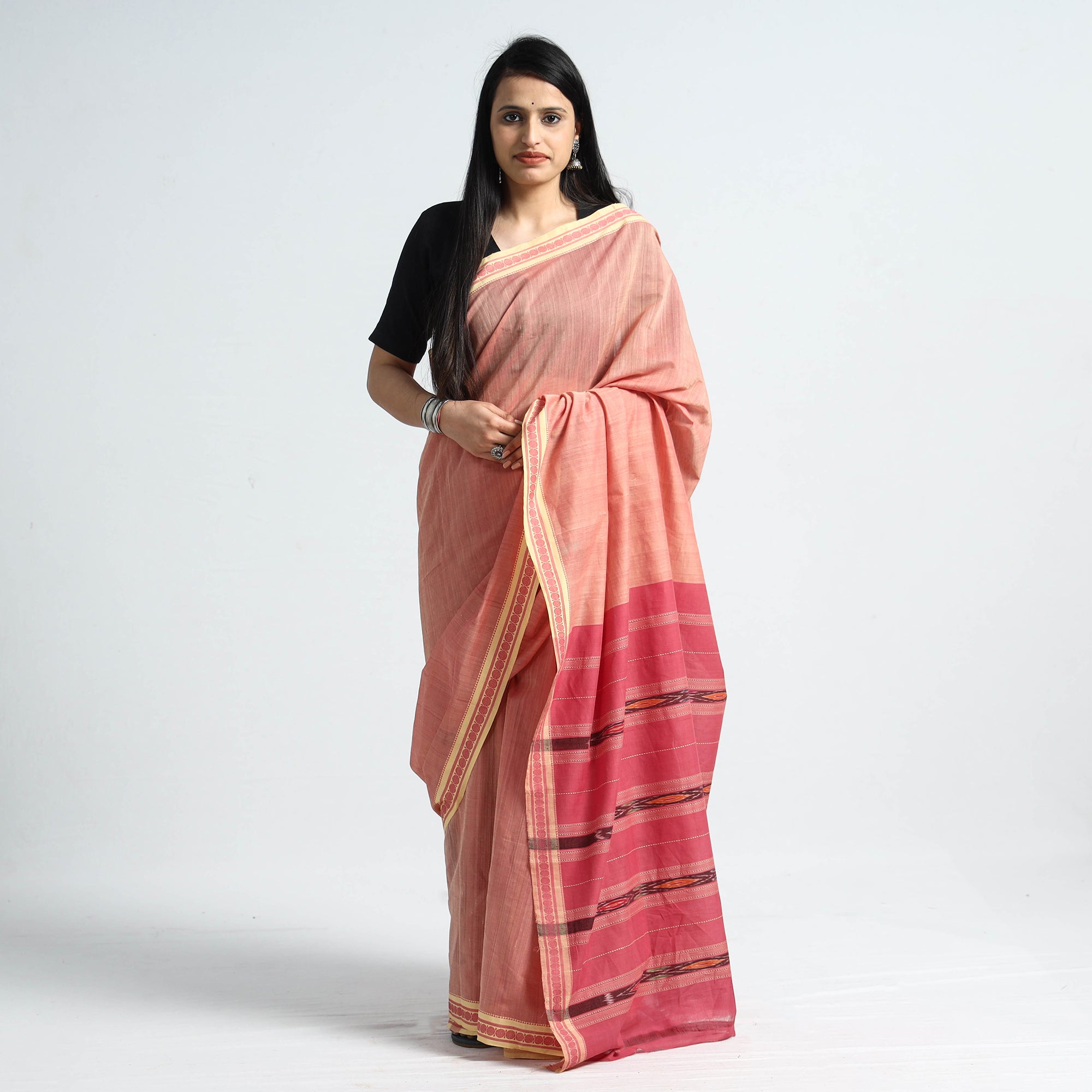 Bengal Handloom Tangail Jacquard Cotton Sarees