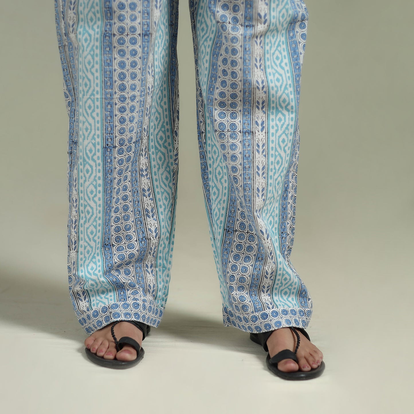 Sanganeri Floral Printed Cotton Night Suit for Women 20