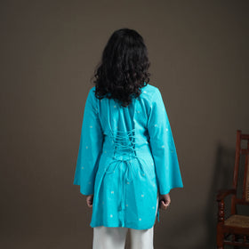 Jacquard Cotton Short Kurta for Women 36