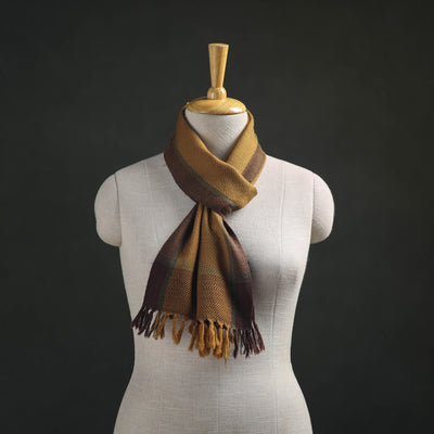 Kumaun Handwoven Pure Merino Wool Scarf 212