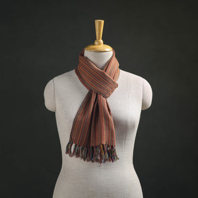 Kumaun Handwoven Pure Merino Wool Scarf 214