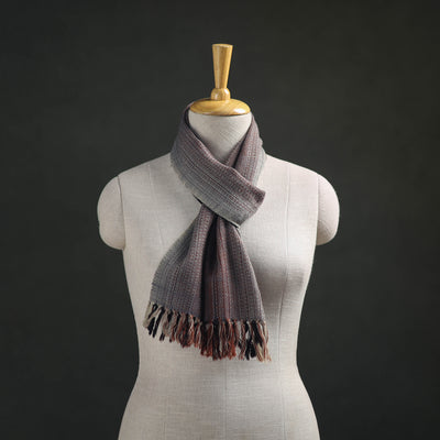 Kumaun Handwoven Pure Merino Wool Scarf 215