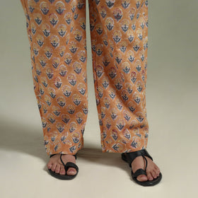 Sanganeri Floral Printed Cotton Night Suit for Women 17