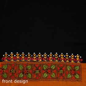 Bengal Kantha Hand Embroidered Cotton Blouse Piece 26