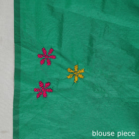 Bengal Nakshi Kantha Embroidery Silk Saree