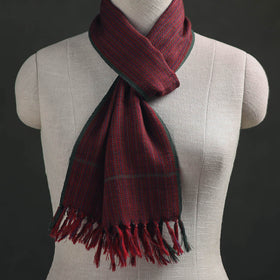 Kumaun Handwoven Pure Merino Wool Scarf 225