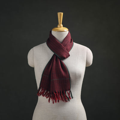 Kumaun Handwoven Pure Merino Wool Scarf 225