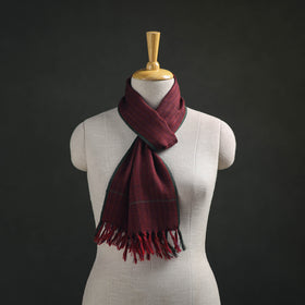 Kumaun Handwoven Pure Merino Wool Scarf 225