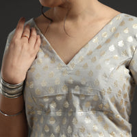 Banarasi Silk Stitched Blouse