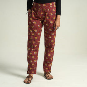 Buy Bagru Block Printed Cotton Tapered Pant Online at iTokri.com