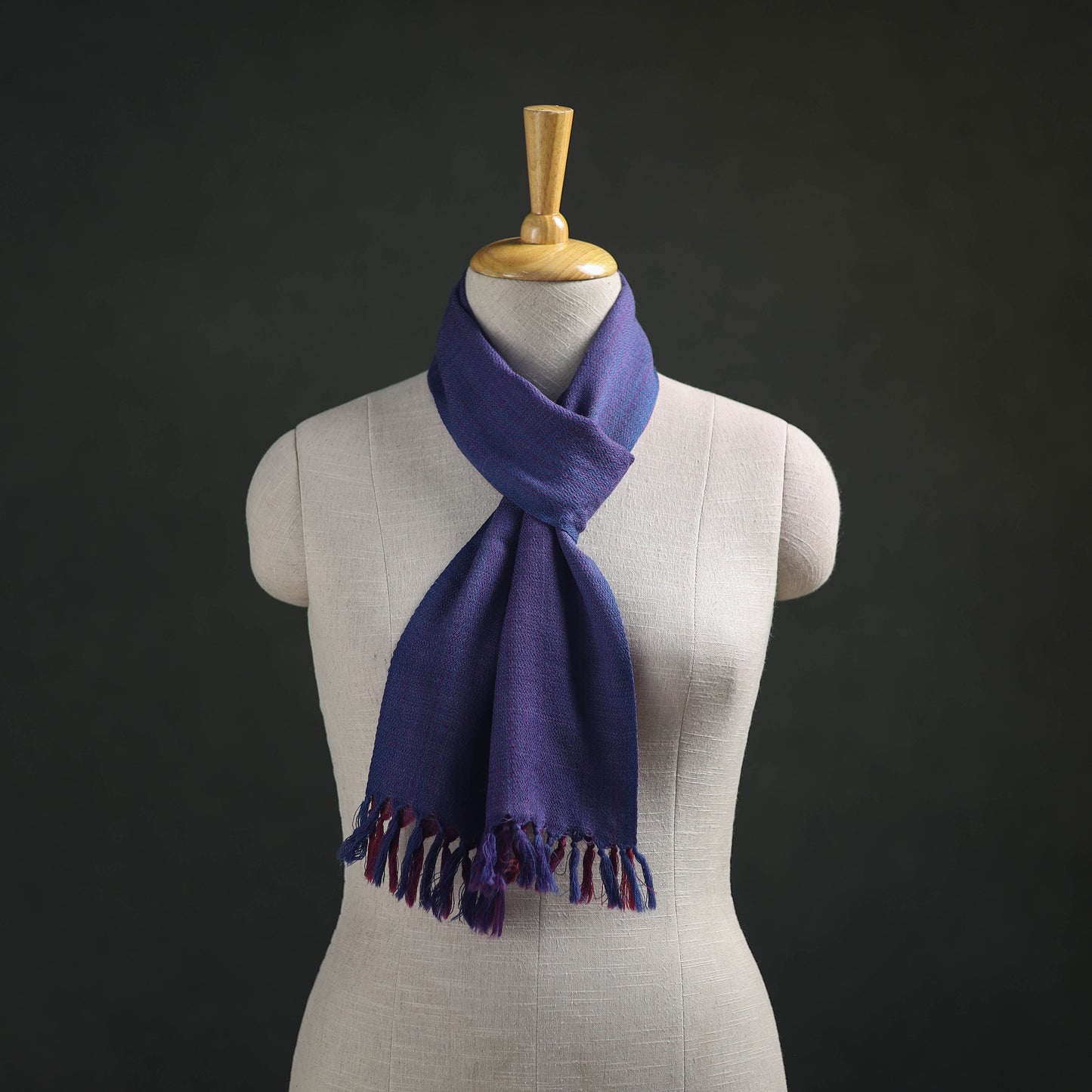 Kumaun Handwoven Pure Merino Wool Scarf 228