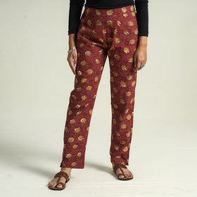 Buy Bagru Block Printed Cotton Tapered Pant Online at iTokri.com