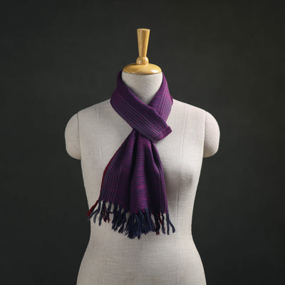 Kumaun Handwoven Pure Merino Wool Scarf 229